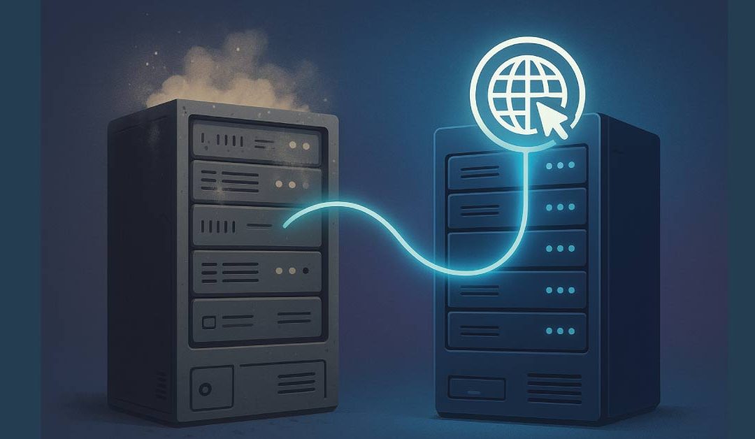 راهنمای کامل انتقال سایت به هاست جدید (بدون افت عملکرد یا از دست رفتن داده‌ها)