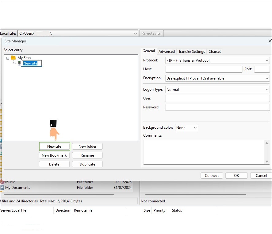 تهیه بکاپ کامل از سایت فایل منیجر